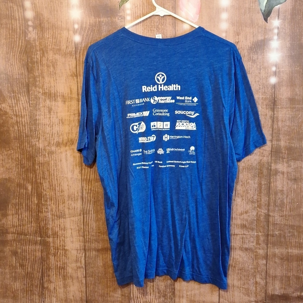 BLUE REID RIDE T-SHIRT SIZE XL - Picture 3 of 3